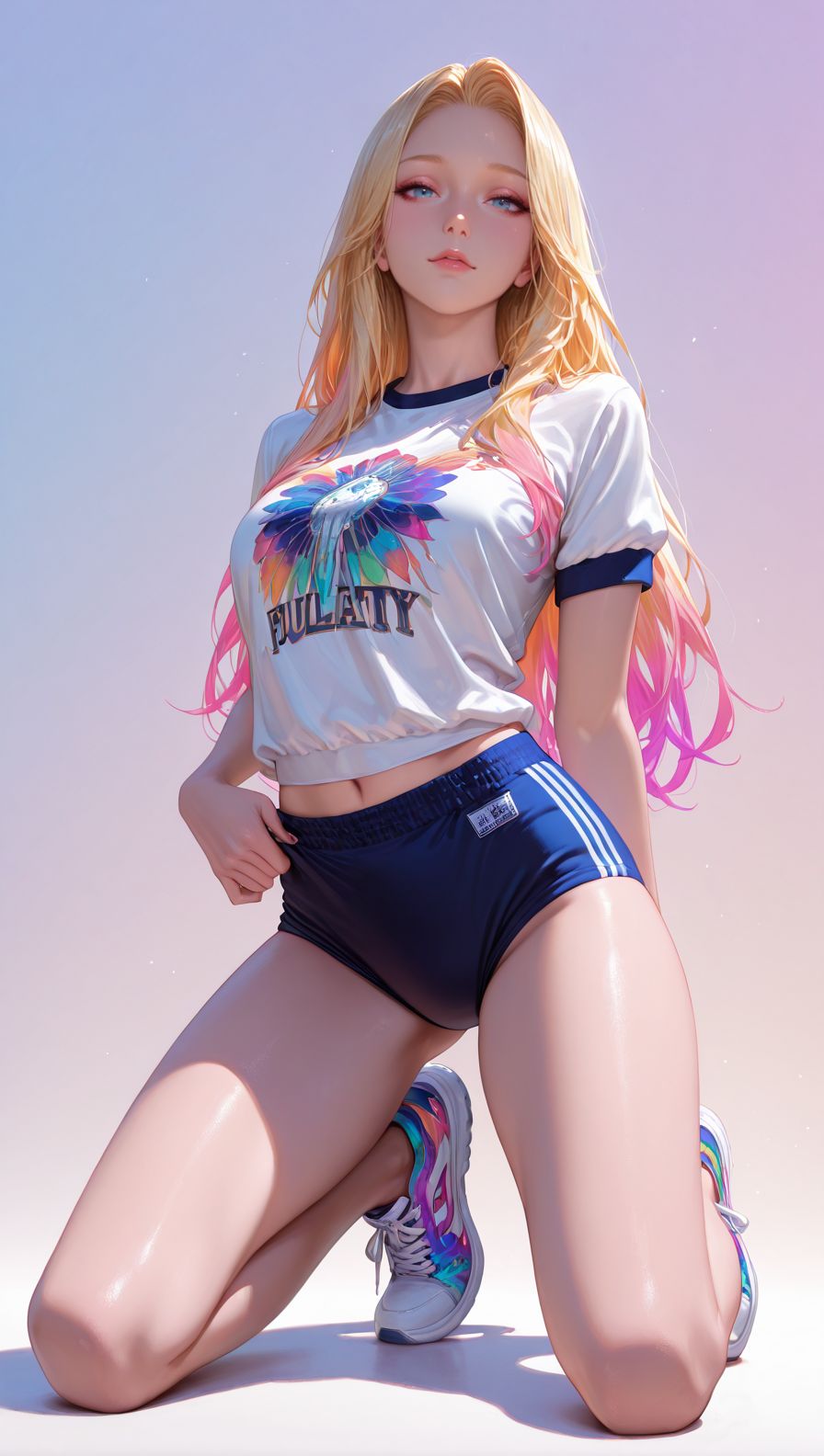 二次元壁纸#二次元美女#动漫#大长腿#手机壁纸