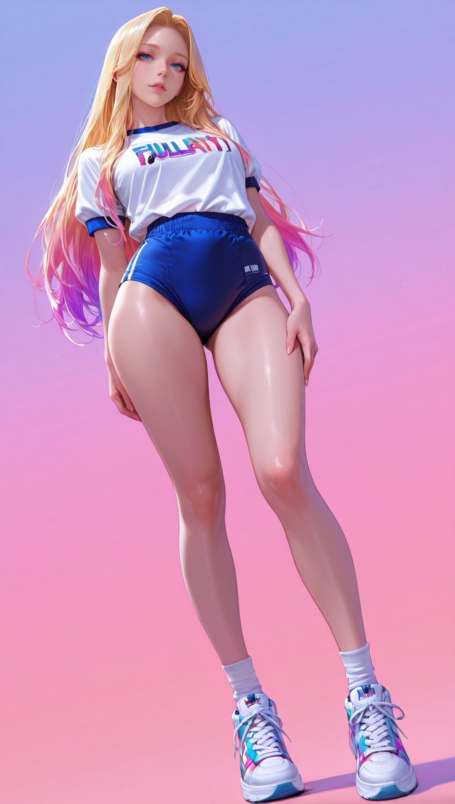 二次元壁纸#二次元美女#动漫#大长腿#手机壁纸