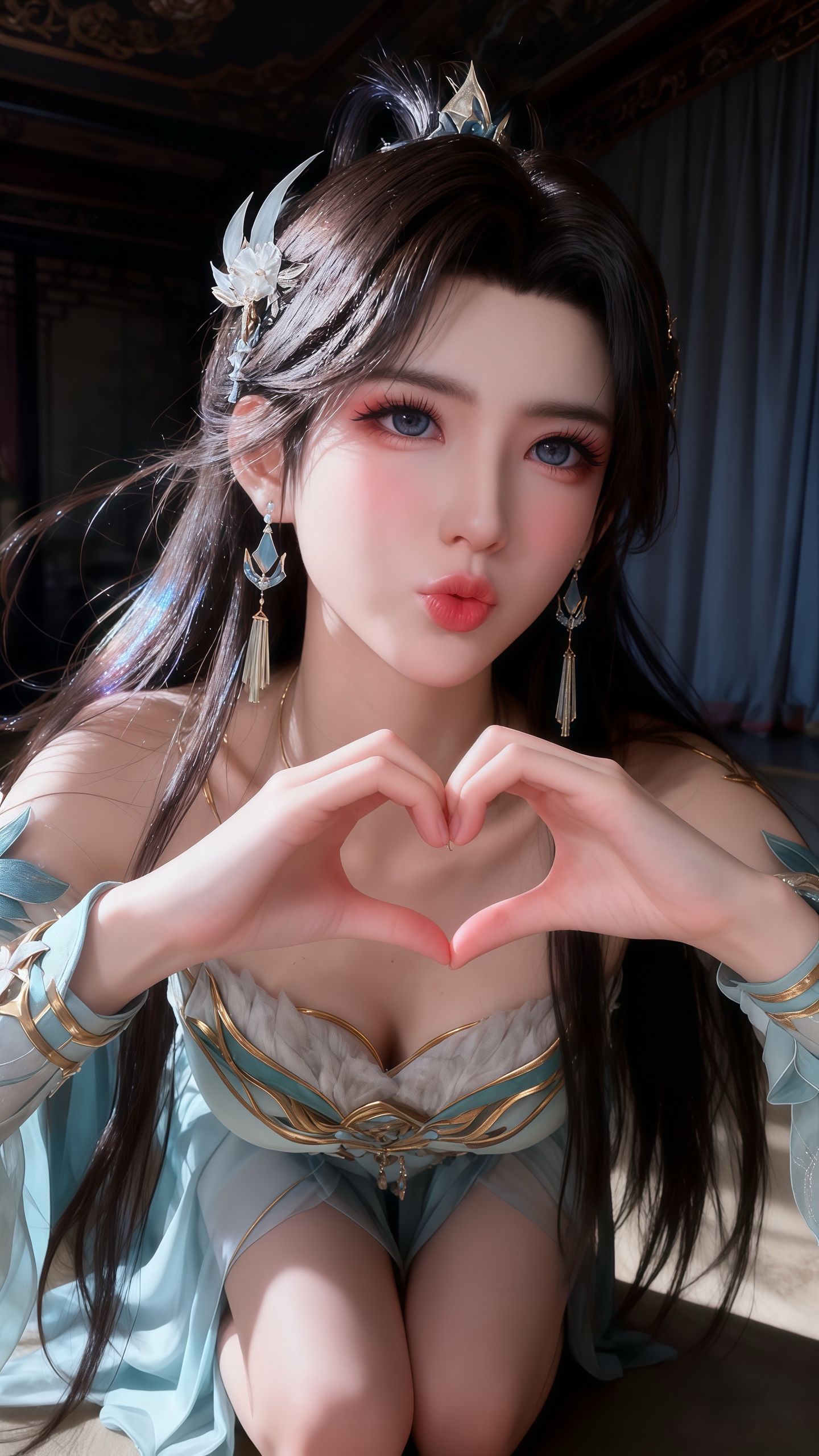 萧炎哥哥。你会站在大陆的巅峰，到时没落的萧家会因为你而再次屹立大陆。#壁纸 #薰儿#萧薰儿 #萧炎 #斗破苍穹