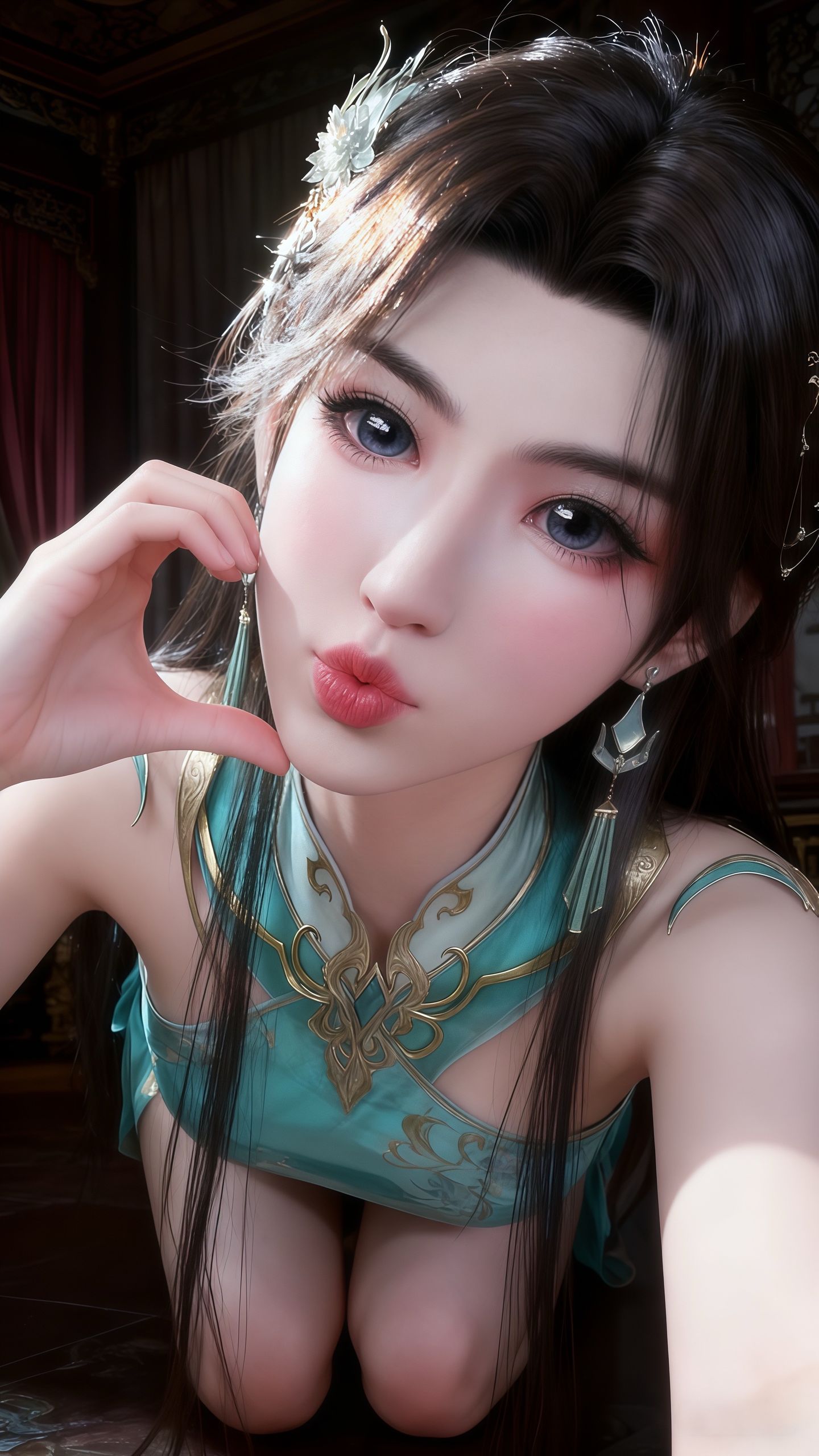 萧炎哥哥。你会站在大陆的巅峰，到时没落的萧家会因为你而再次屹立大陆。#壁纸 #薰儿#萧薰儿 #萧炎 #斗破苍穹