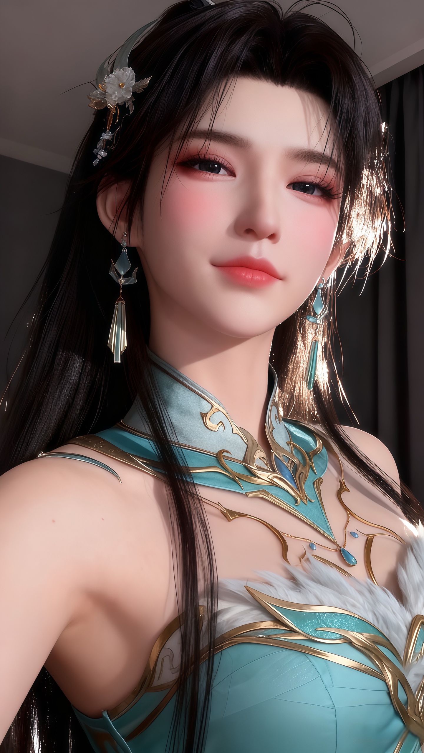 萧炎哥哥。你会站在大陆的巅峰，到时没落的萧家会因为你而再次屹立大陆。#壁纸 #薰儿#萧薰儿 #萧炎 #斗破苍穹