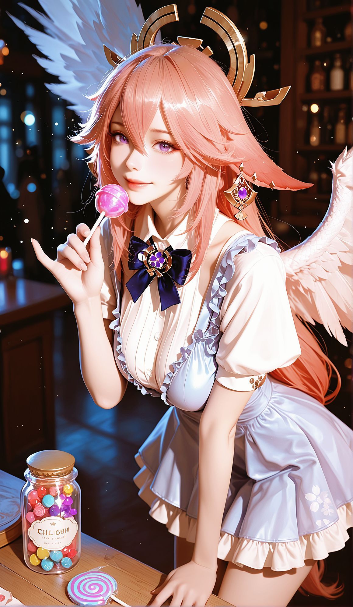 #原神 #雷电将军 #八重神子 #神里绫华 #御姐#动漫#二次元