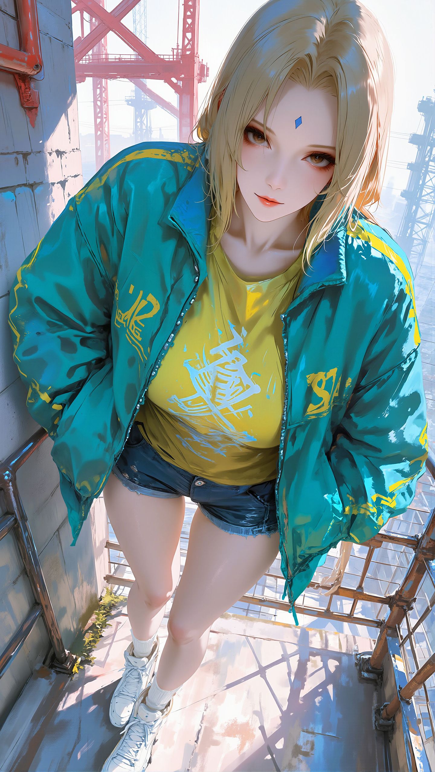 火影（纲手，雏田，天天，照美冥，井野，樱）#二次元 #同人 #火影忍者 #ai绘画