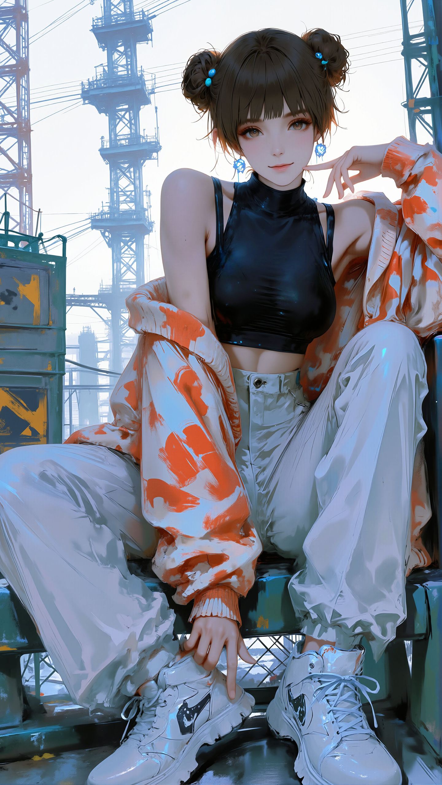 火影（纲手，雏田，天天，照美冥，井野，樱）#二次元 #同人 #火影忍者 #ai绘画