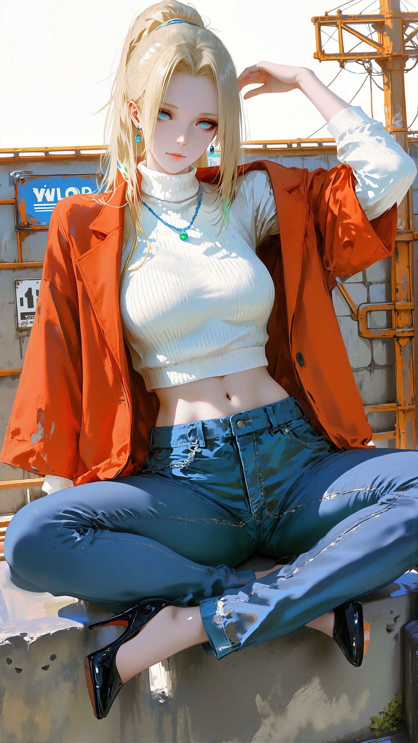 火影（纲手，雏田，天天，照美冥，井野，樱）#二次元 #同人 #火影忍者 #ai绘画