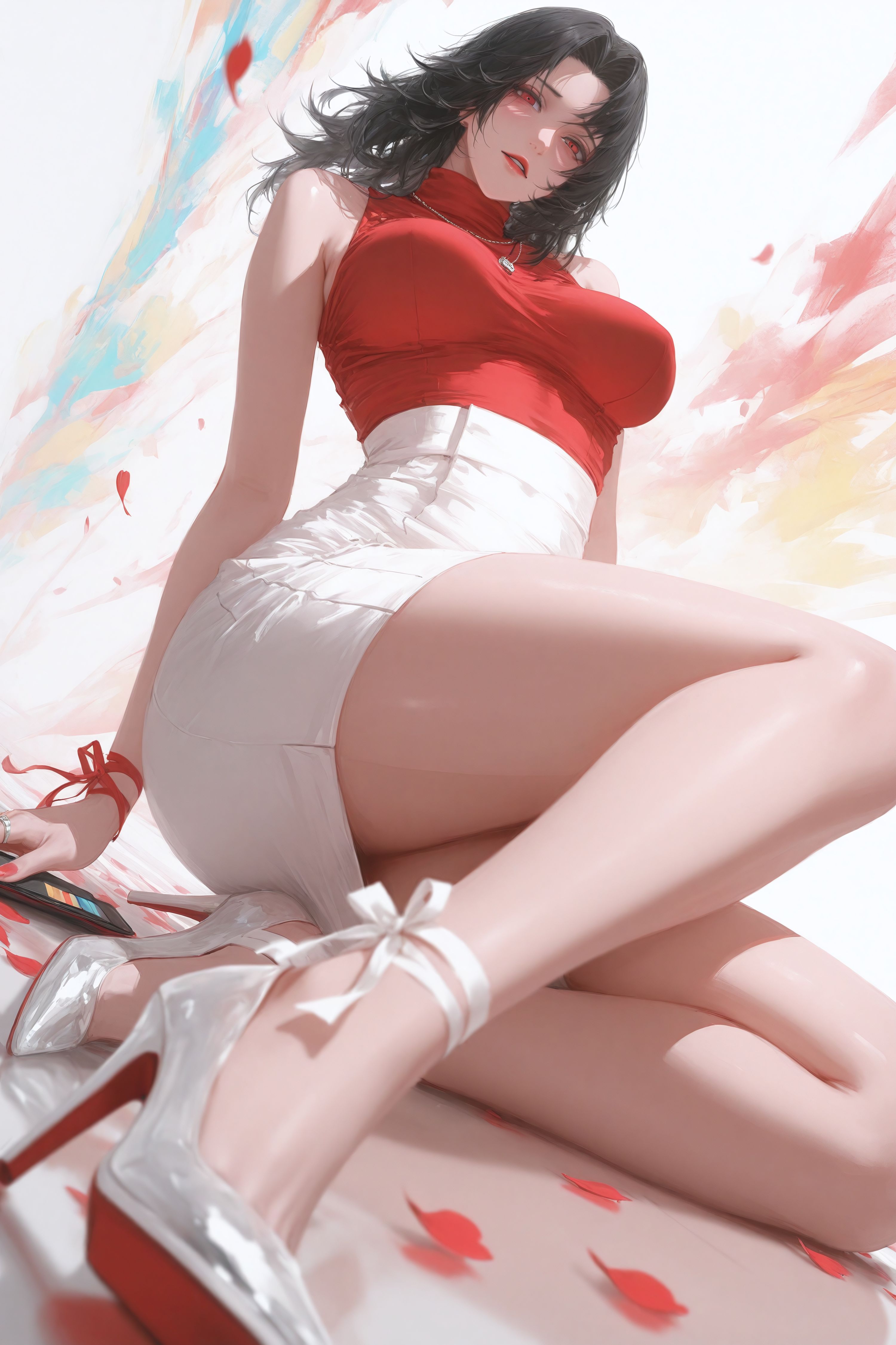 夕日红，都市丽人。别让瓦学弟看到..#二次元#火影忍者 #成熟的美 #夕日红 #都市丽人