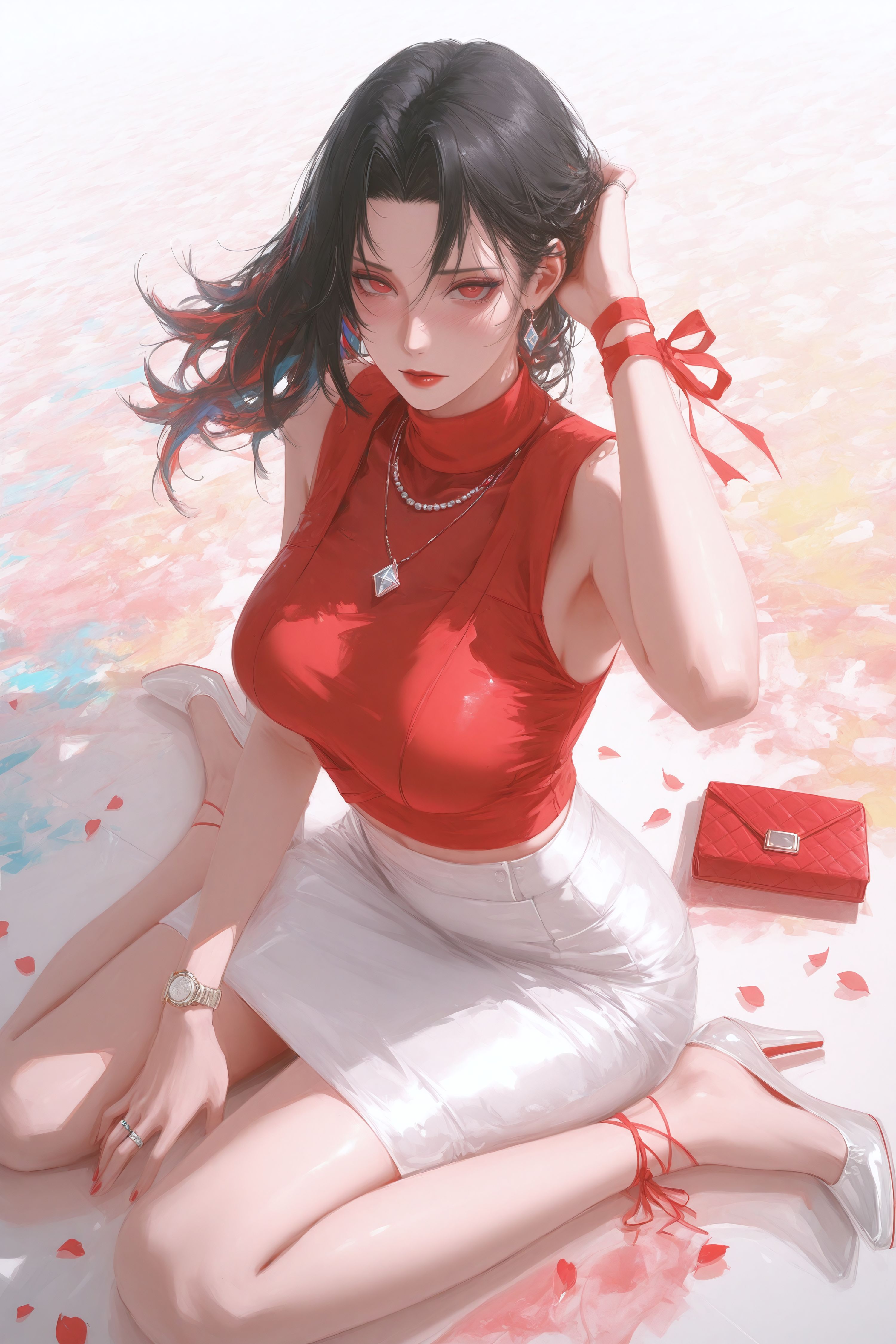 夕日红，都市丽人。别让瓦学弟看到..#二次元#火影忍者 #成熟的美 #夕日红 #都市丽人