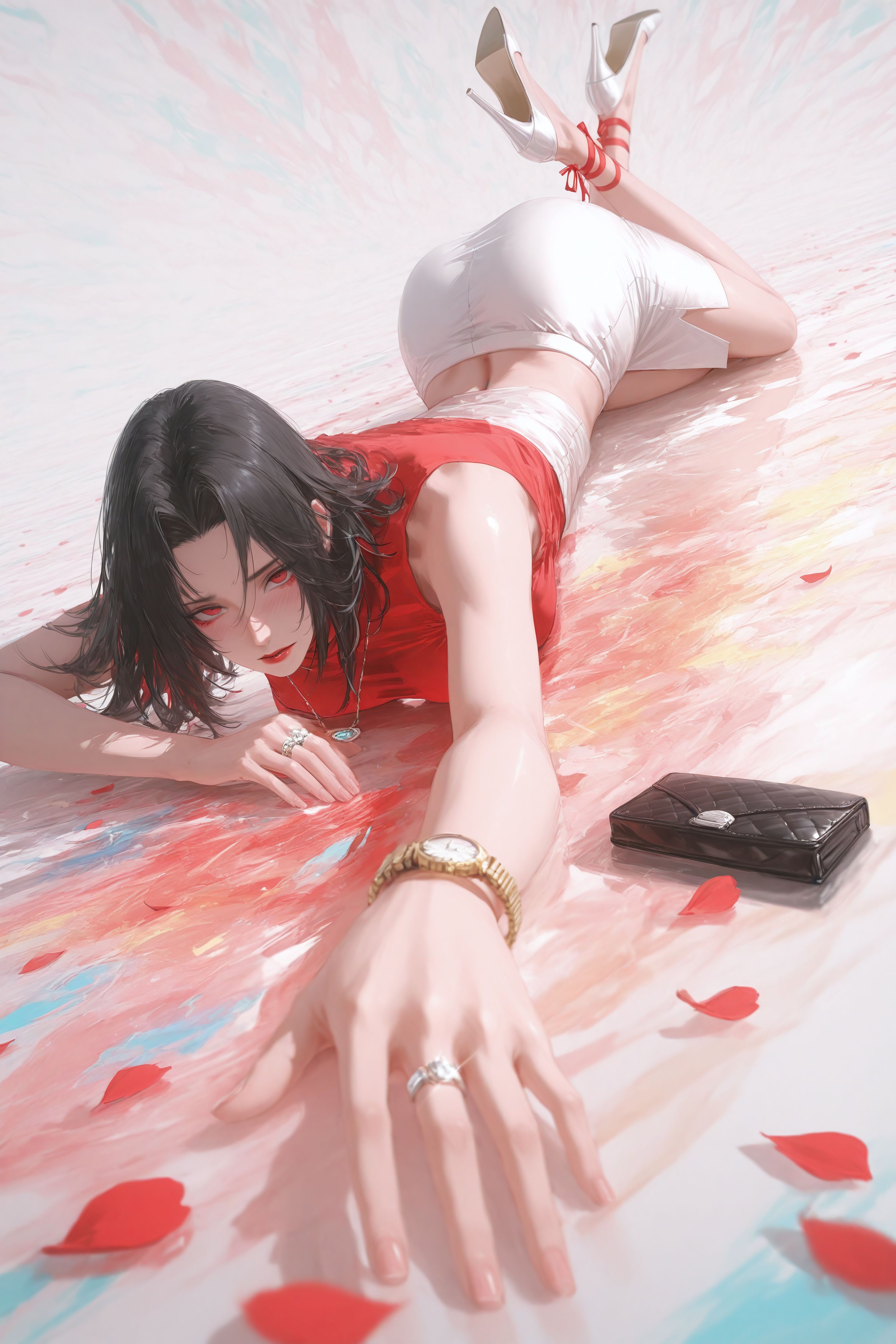 夕日红，都市丽人。别让瓦学弟看到..#二次元#火影忍者 #成熟的美 #夕日红 #都市丽人