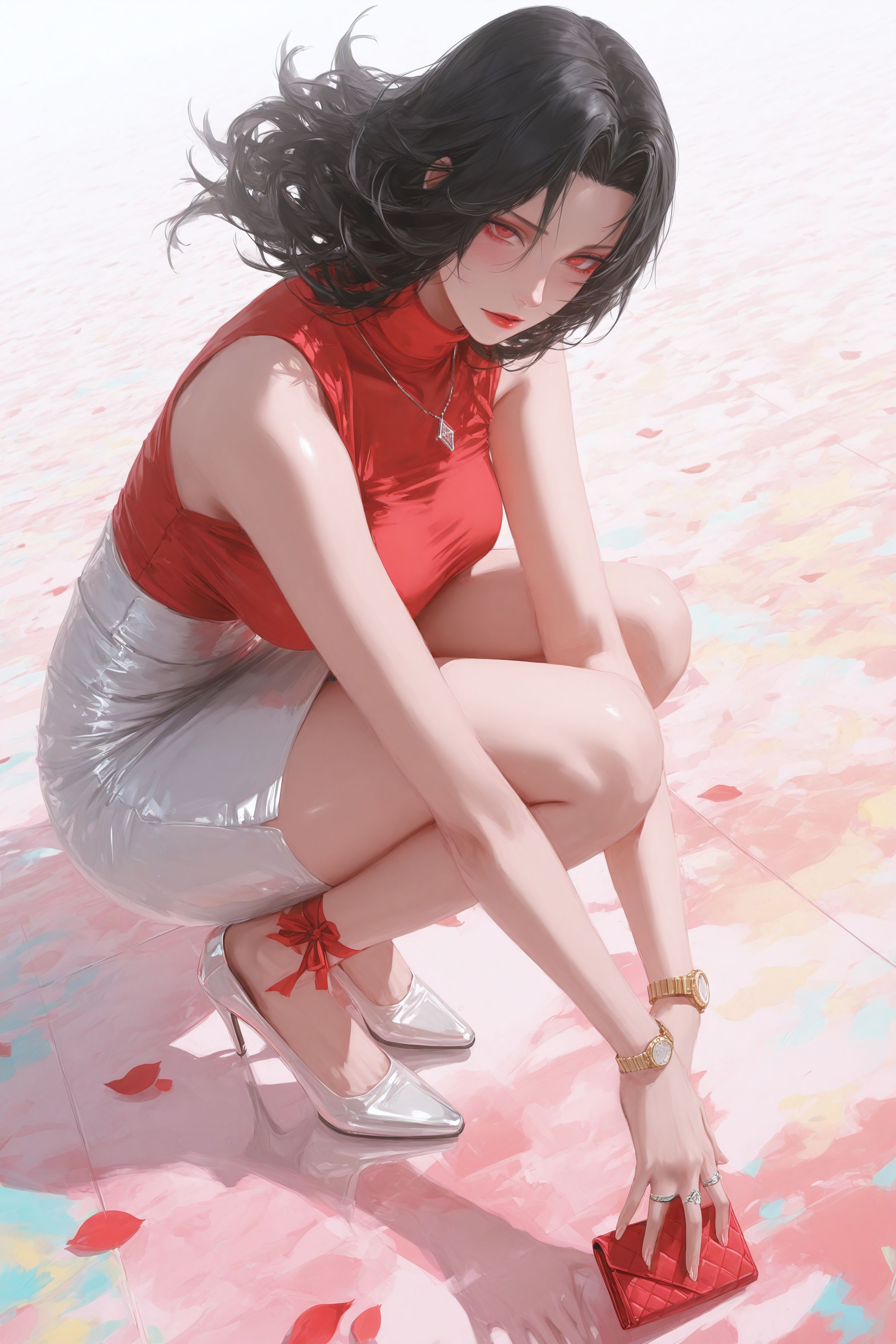 夕日红，都市丽人。别让瓦学弟看到..#二次元#火影忍者 #成熟的美 #夕日红 #都市丽人