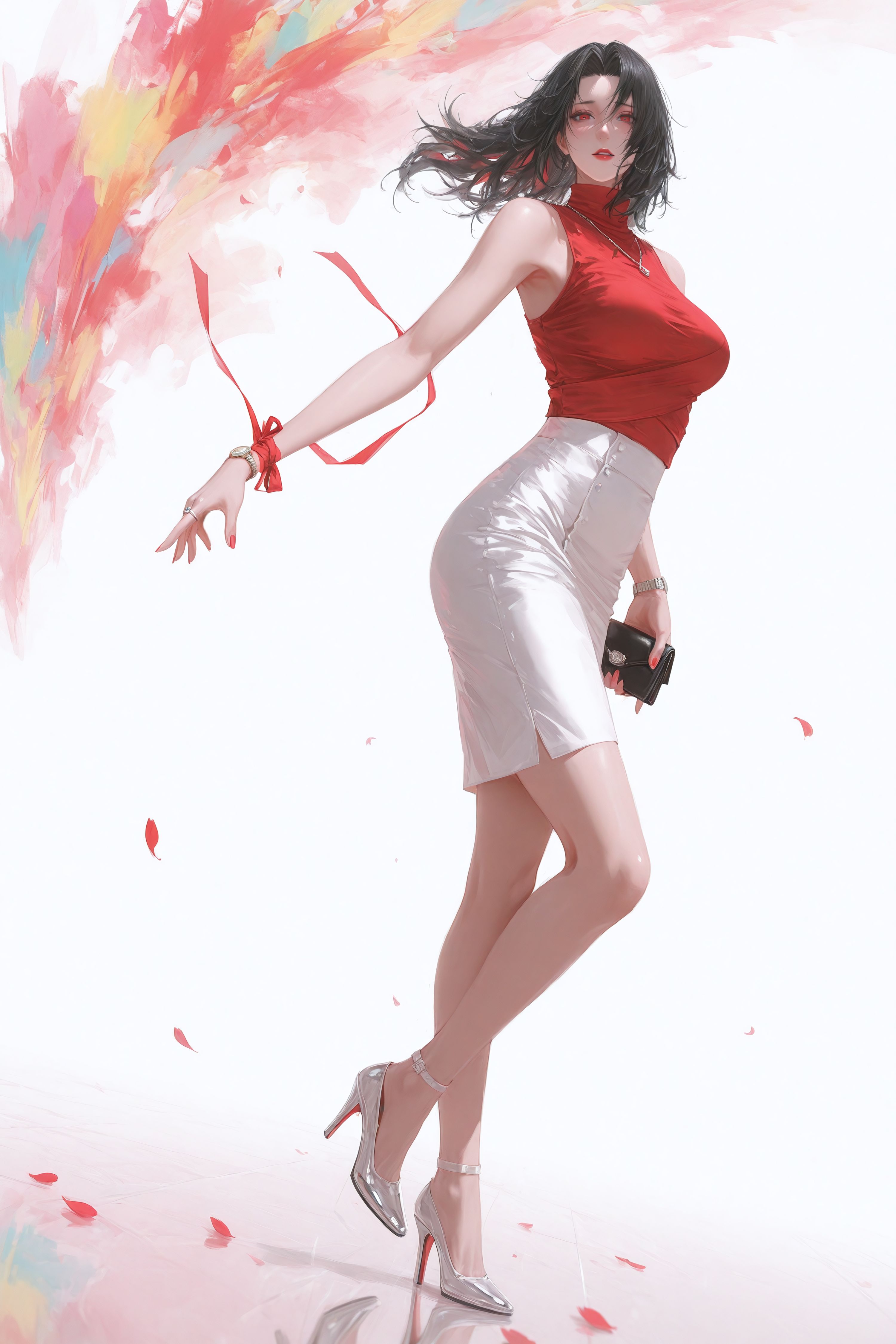 夕日红，都市丽人。别让瓦学弟看到..#二次元#火影忍者 #成熟的美 #夕日红 #都市丽人