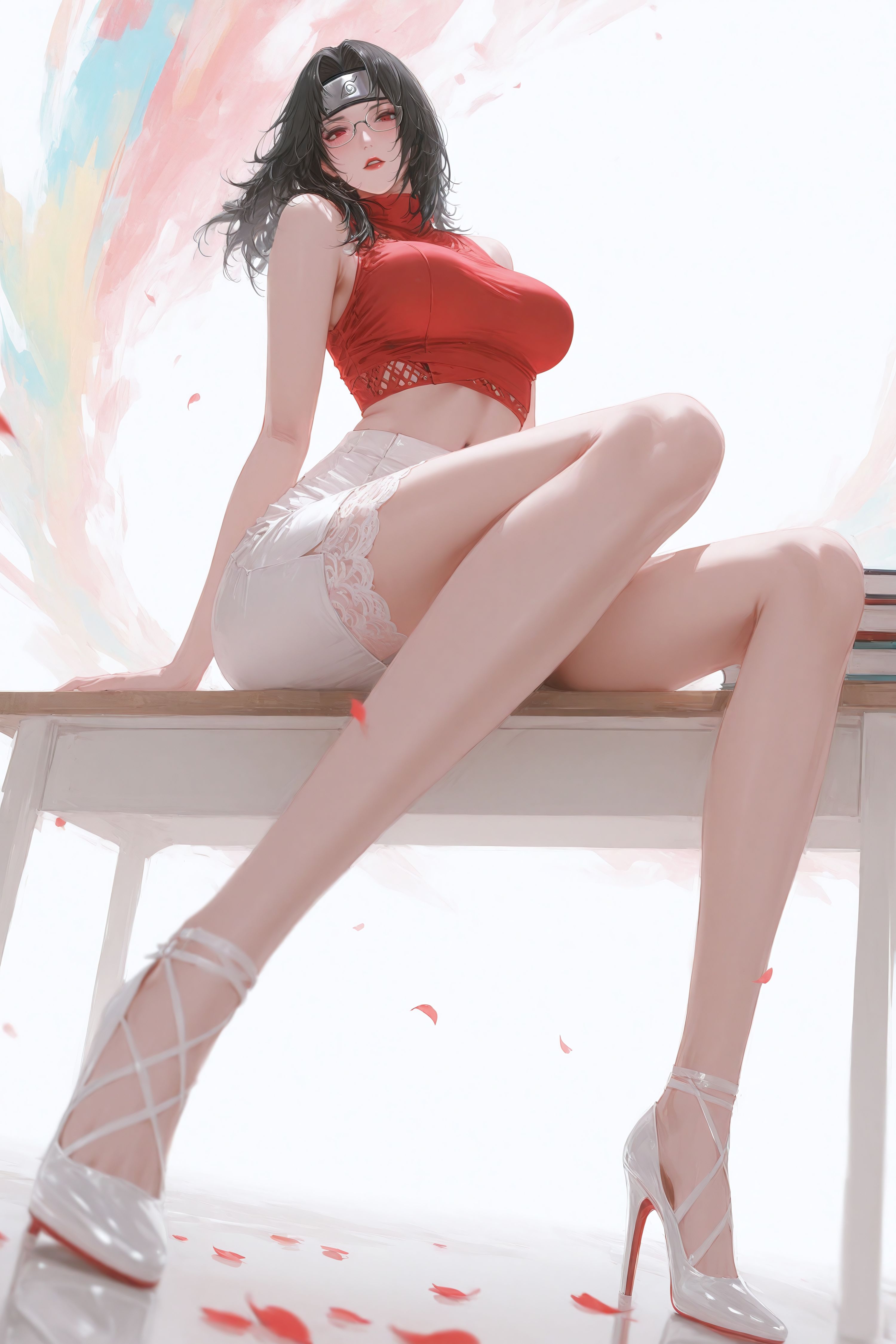 夕日红，都市丽人。别让瓦学弟看到..#二次元#火影忍者 #成熟的美 #夕日红 #都市丽人