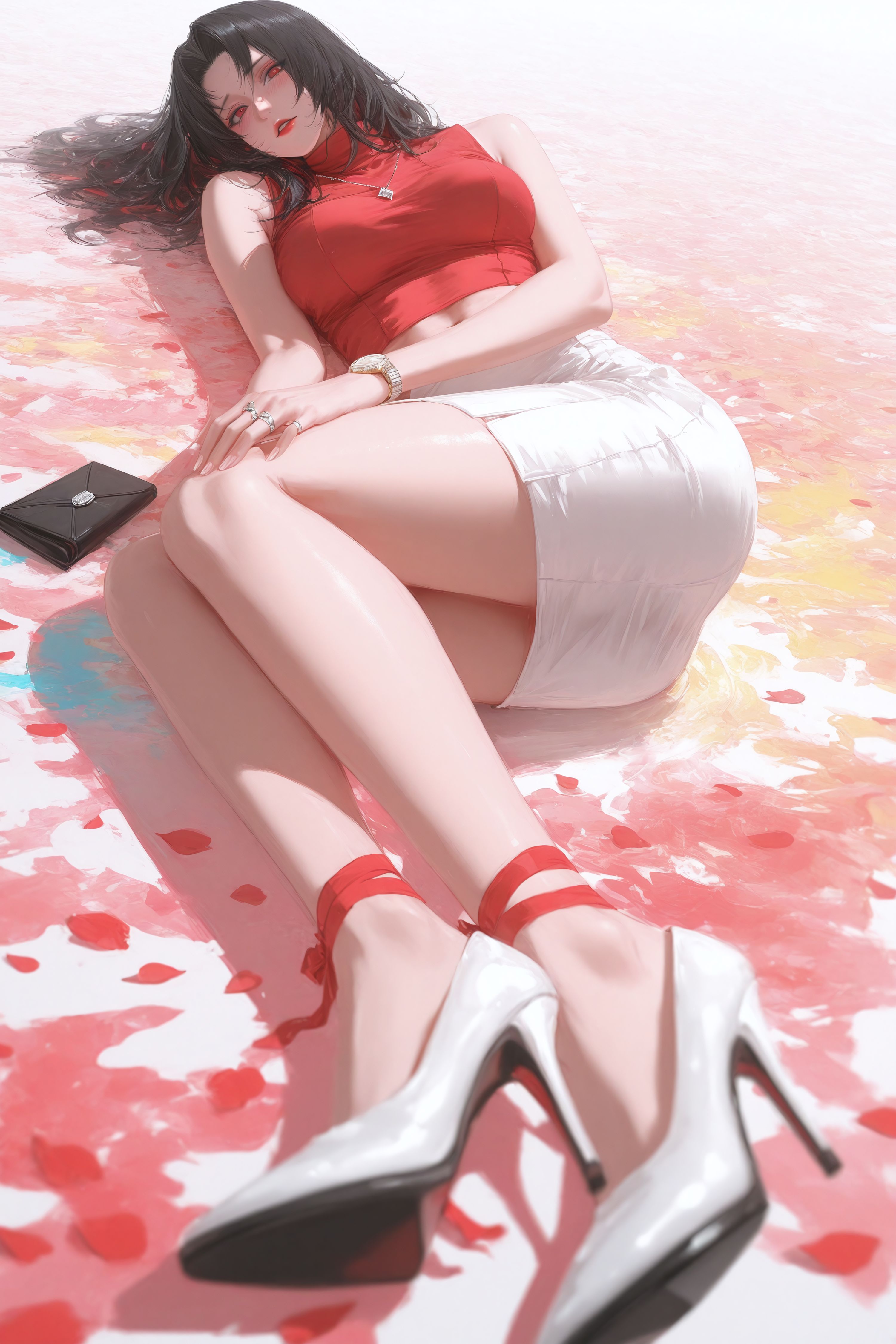 夕日红，都市丽人。别让瓦学弟看到..#二次元#火影忍者 #成熟的美 #夕日红 #都市丽人