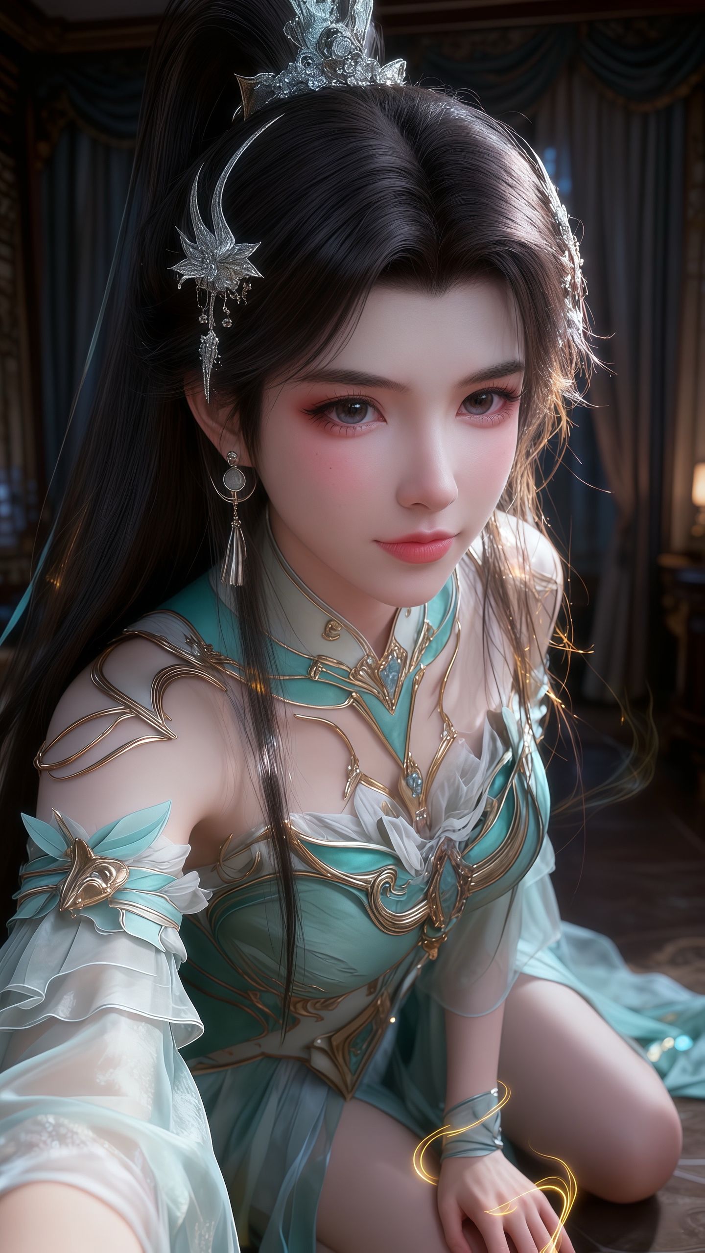 萧炎哥哥，有薰儿在，谁动你我便杀谁！#萧薰儿#萧炎#斗破苍穹#壁纸#国漫