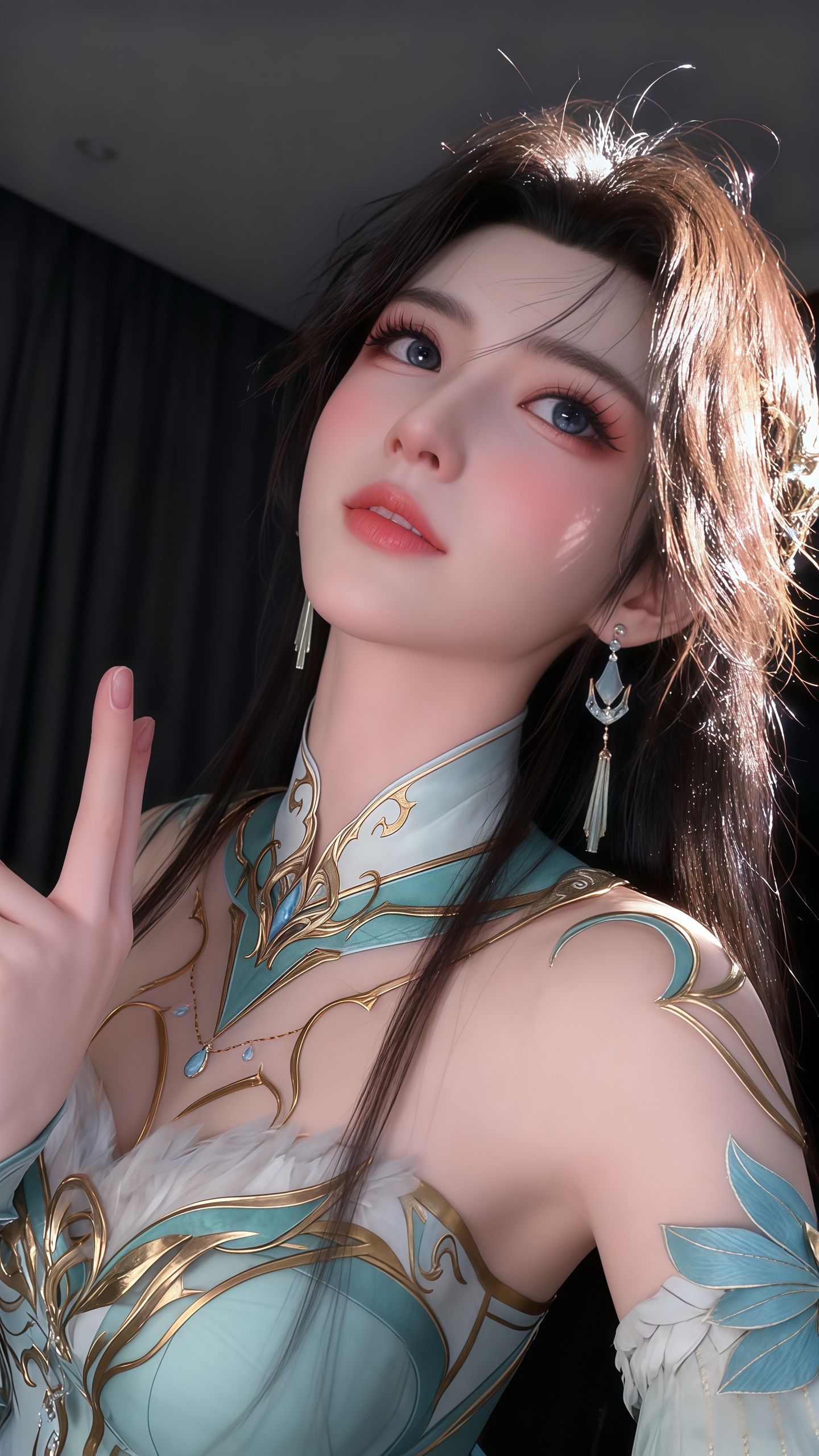 萧炎哥哥，有薰儿在，谁动你我便杀谁！#萧薰儿#萧炎#斗破苍穹#壁纸#国漫