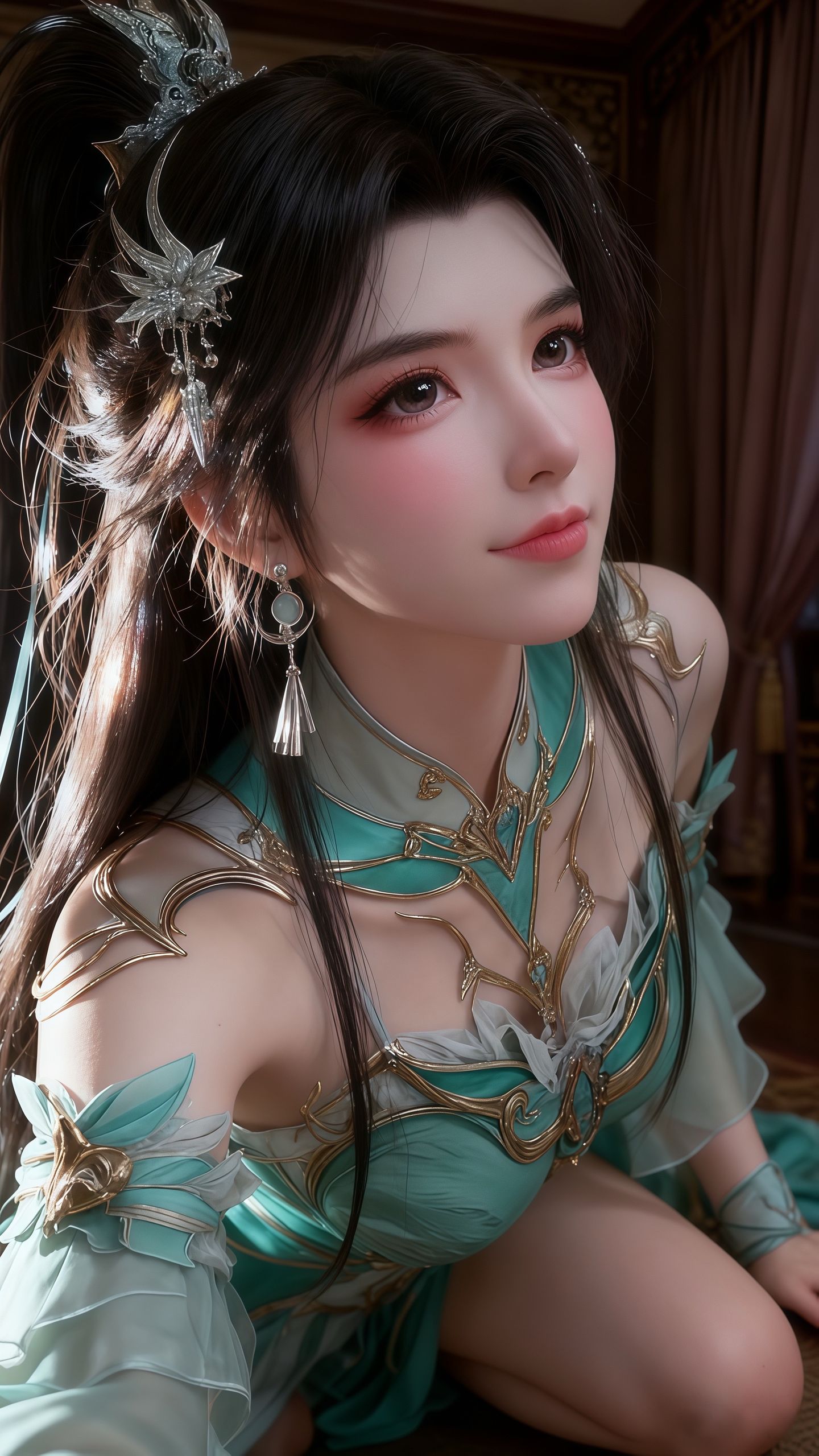 萧炎哥哥，有薰儿在，谁动你我便杀谁！#萧薰儿#萧炎#斗破苍穹#壁纸#国漫