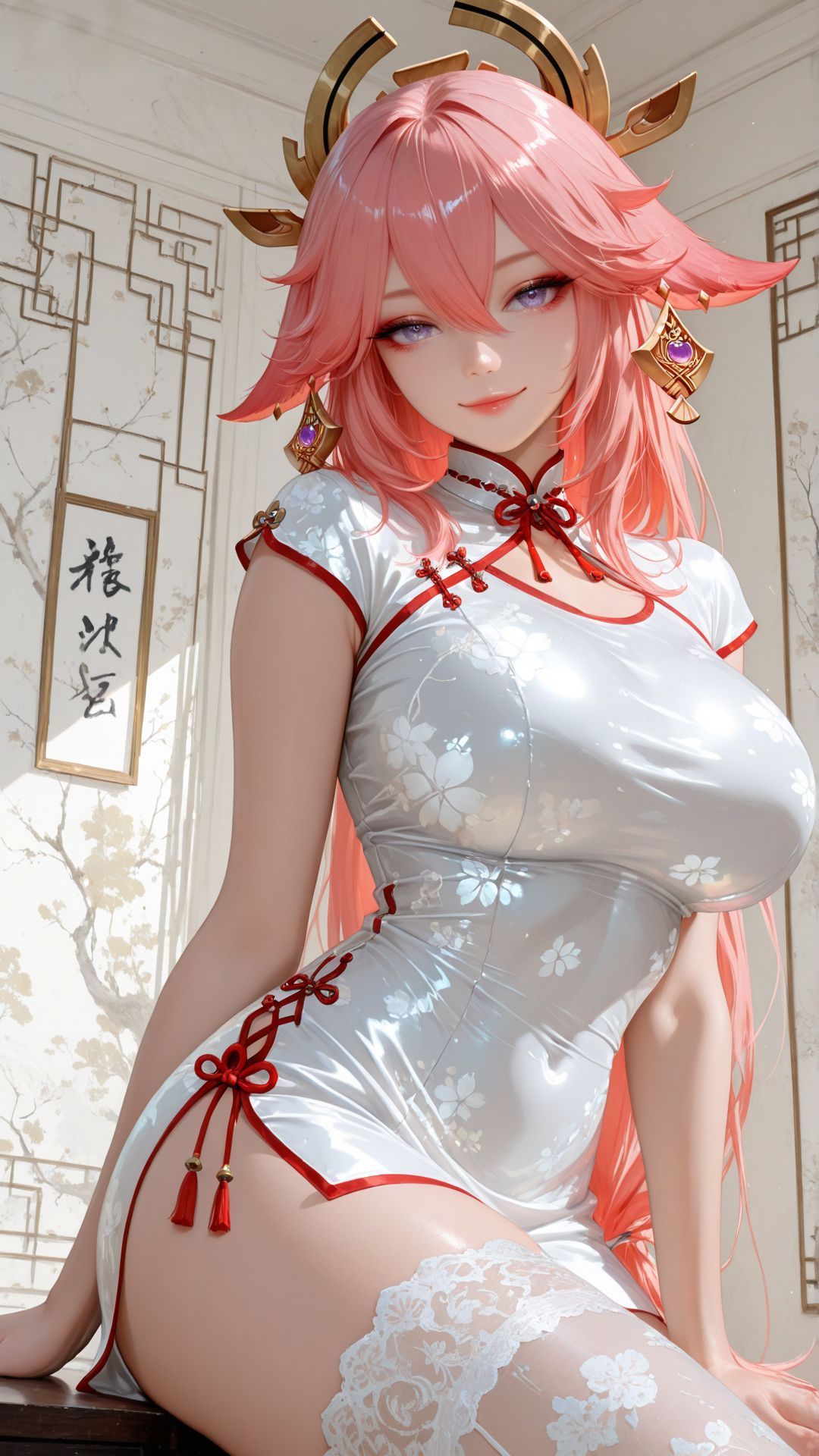 八重神子。#二次元 #动漫壁纸 #御姐 #好身材好气质 #这谁顶的住啊